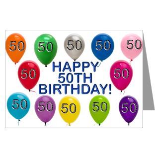 50 Gifts > 50 Greeting Cards > Happy 50th Birthday Greeting Card