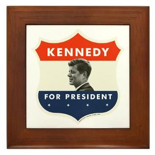 John F. Kennedy Shield 53 Framed Tile for $15.00