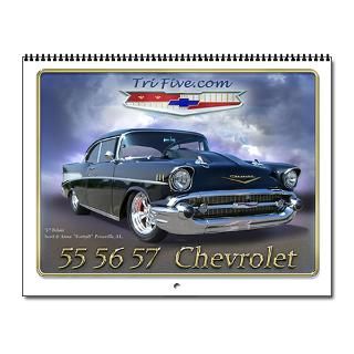 57 Chevy Gifts  57 Chevy Home Office  Trifive Calendar Wall