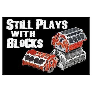 Still Plays With Blocks : Classic Car Tees