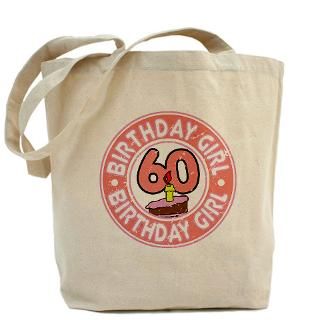 Birthday Gifts  60Th Birthday Bags  Birthday Girl #60 Tote Bag