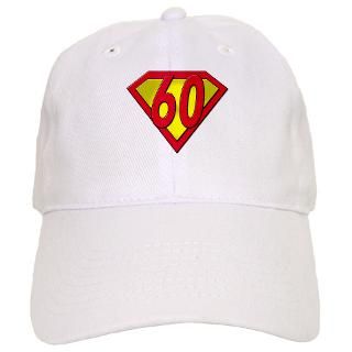 60 Gifts  60 Hats & Caps  60th Birthday Baseball Cap