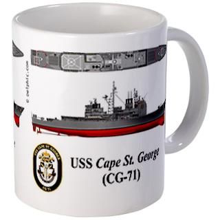 USS Cape St. George (CG 71) Mug