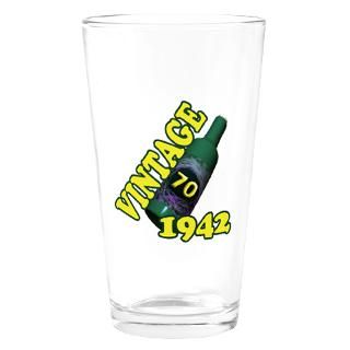 70th Birthday 1942 Drinking Glass for $16.00