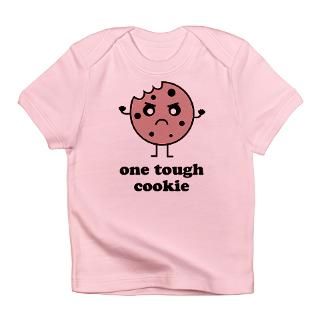 Candy Gifts  Candy T shirts  One Tough Cookie Infant T Shirt
