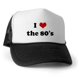 Heart Gifts  I Heart Hats & Caps  I Love the 80s Trucker Hat