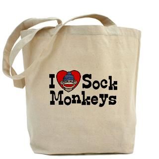 Sock Monkey Bags & Totes  Personalized Sock Monkey Bags