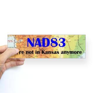 NAD 83   Bumperr Sticker