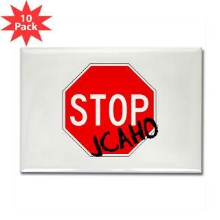 stop jcaho rectangle magnet 10 pack $ 34 97