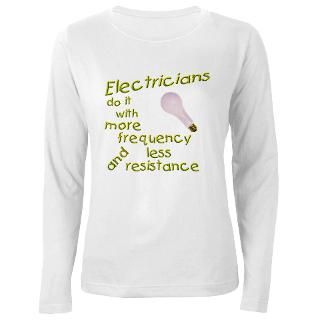 electicians t shirts and gift women s long sleeve $ 44 98