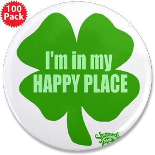 In My Happy Place 3.5 Button (100 pack)  Im In My Happy Place