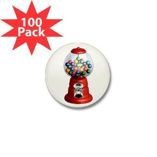 Bubblegum Gifts  Bubblegum Buttons  Mini Button (100 pack)