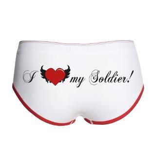 Cute Gifts  Cute Underwear & Panties  I (heart) my soldier Women