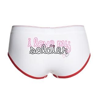 Army Gifts  Army Underwear & Panties  I Love My Soldier Womens