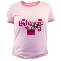 Bachelorette Party (Bride) T Shirt by heavnbluedesign