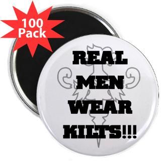 real men wear kilts 2 25 magnet 100 pack $ 119 99