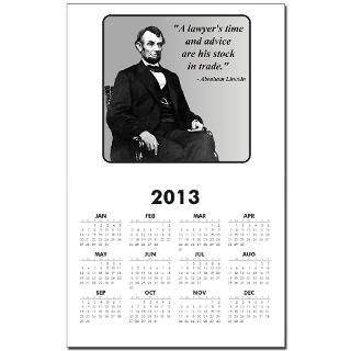 2013 Abraham Lincoln Calendar  Buy 2013 Abraham Lincoln Calendars