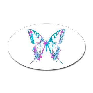 Turquoise and Pink Butterfly  Maiden Voyage Creations