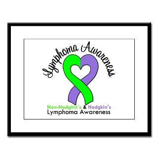 Lymphoma Awareness Violet and Lime Ribbon T Shirts  Hope & Dream