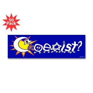 coexist sticker bumper 50 pk $ 126 99