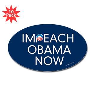 Impeach Obama Now (A) Bumper Sticker (50 pk)