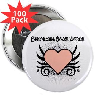 endometrial cancer warrior 2 25 button 100 pack $ 134 99