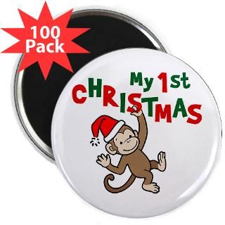 my first christmas monkey 2 25 magnet 100 pack $ 139 99