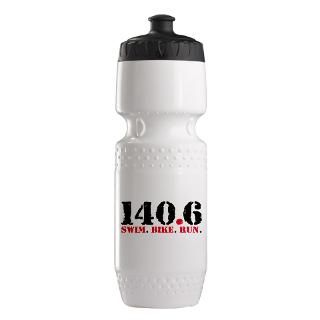 140.6 Swim Bike Run Trek Water Bottle for $10.00