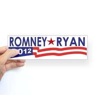 Mitt Romney Campaign Stickers  Car Bumper Stickers, Decals