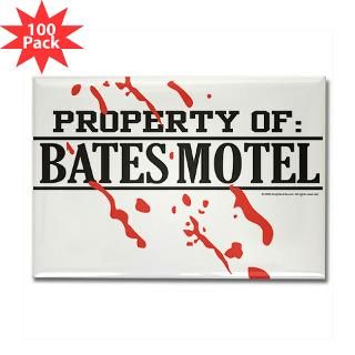 psycho bates motel rectangle magnet 100 pack $ 141 99