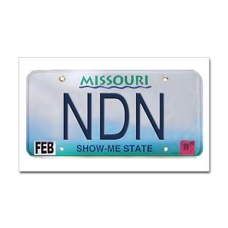 Missouri NDN license plate  Indian Pride Shop