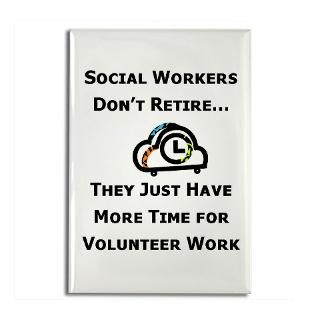 Social Work Retirement 2.25 Magnet (100 pack)