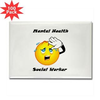 mental health social worker rectangle magnet 100 $ 148 99