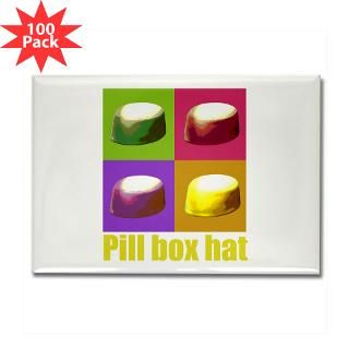 pill box hat rectangle magnet 100 pack $ 154 99