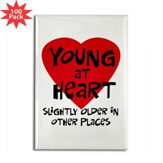 young at heart rectangle magnet 100 pack $ 154 99