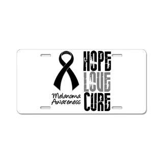 Hope Love Cure Melanoma Shirts & Gifts  Shirts 4 Cancer Awareness