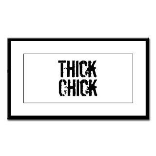Thick Chick Funny Fat Pride Joke T Shirts & Gifts  Uncle Frogs Gifts