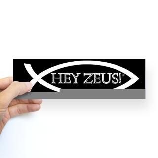 Darwin Fish   evolve from this to the Hey Zeus  Archaeology and CRM