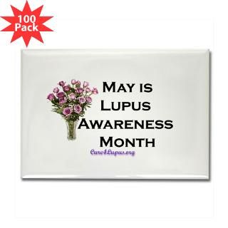 lupus awareness month rectangle magnet 100 pack $ 189 99