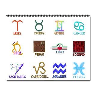 2013 astrological art wall calendar for 2013