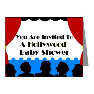 Gifts > Baby Note Cards > Hollywood Baby Shower Invitations (Pk of 20