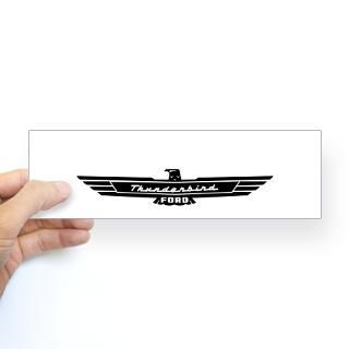 Thunderbird Logo Stickers  Car Bumper Stickers, Decals