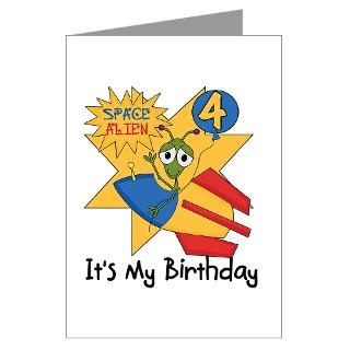 Alien Birthday Greeting Cards  Buy Alien Birthday Cards