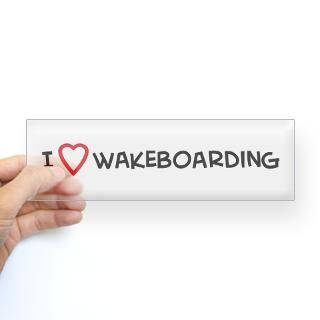 Wakeboarding Stickers  Car Bumper Stickers, Decals