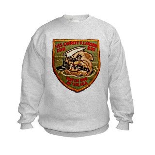 830 Gifts  830 Sweatshirts & Hoodies  USS EVERETT F. LARSON Kids
