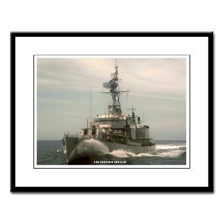 Framed Print  USS GLENNON (DD 840) STORE  USS GLENNON DD 840 STORE