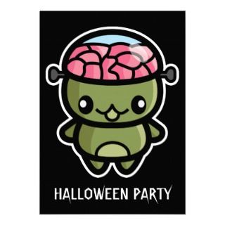 N1kis Scary Clown Halloween Party Invitation