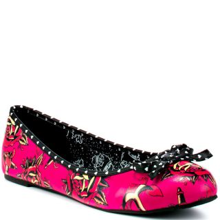 Iron Fists Multi Color Love Me Love Me Not Flat   Pink for 39.99