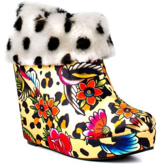 All Shoes / Iron Fist / Lounge Days Wedge   Leopard