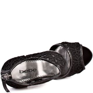 Bebe Shoess 2 Celia   Black Fabric for 119.99